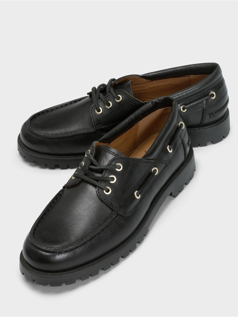 Women's Vagabond Brown Leather Joslyn Boat Shoes size 40